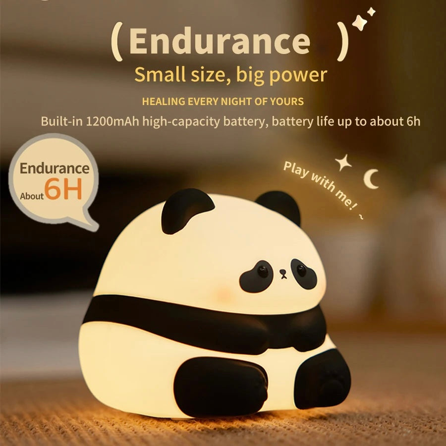 Snugda – Soft and Comforting Touch Panda Lamp
