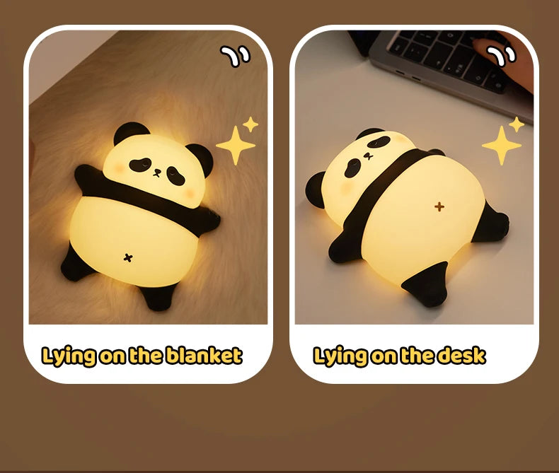 Snugda – Soft and Comforting Touch Panda Lamp