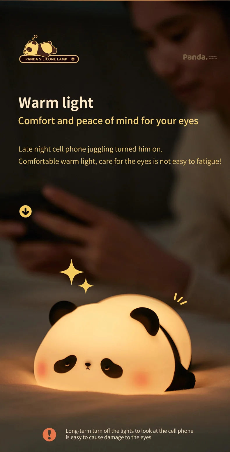 Snugda – Soft and Comforting Touch Panda Lamp