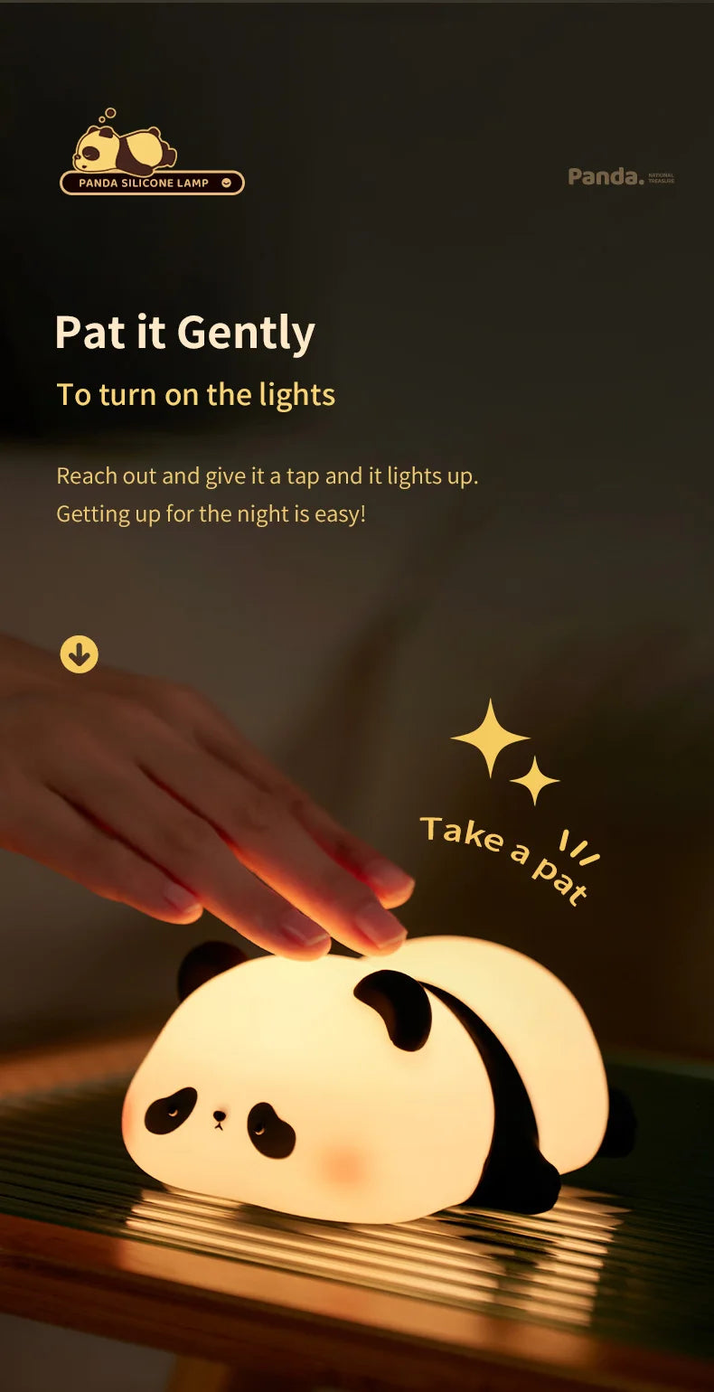 Snugda – Soft and Comforting Touch Panda Lamp