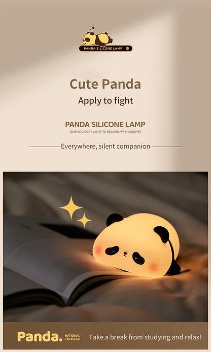 Snugda – Soft and Comforting Touch Panda Lamp