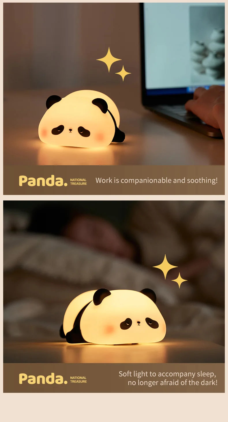 Snugda – Soft and Comforting Touch Panda Lamp